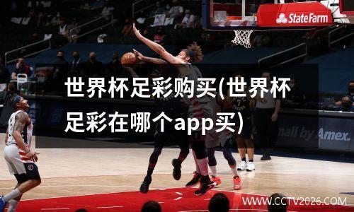 世界杯足彩购买(世界杯足彩在哪个app买)
