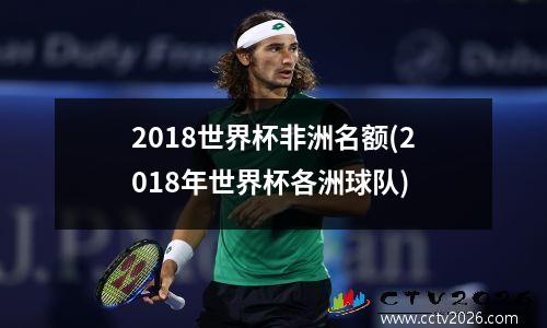 2018世界杯非洲名额(2018年世界杯各洲球队)