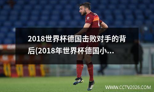 2018世界杯德国击败对手的背后(2018年世界杯德国小组赛对手)