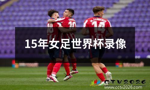 15年女足世界杯录像