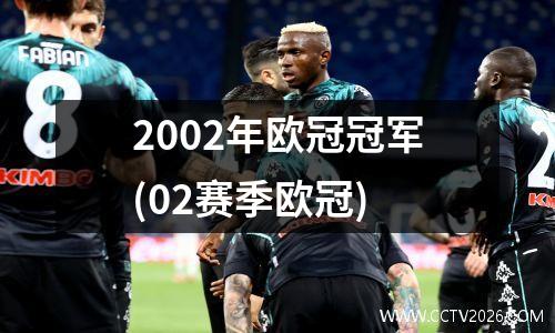 2002年欧冠冠军(02赛季欧冠)