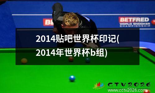 2014贴吧世界杯印记(2014年世界杯b组)