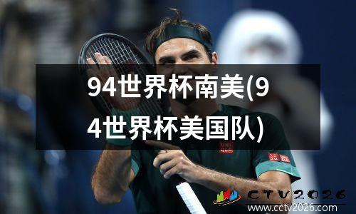 94世界杯南美(94世界杯美国队)