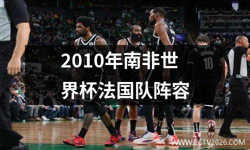 2010年南非世界杯法国队阵容