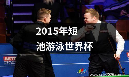2015年短池游泳世界杯