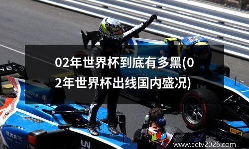 02年世界杯到底有多黑(02年世界杯出线国内盛况)