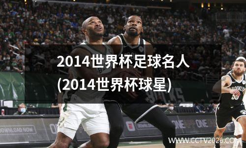 2014世界杯足球名人(2014世界杯球星)
