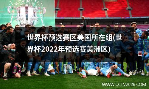 世界杯预选赛区美国所在组(世界杯2022年预选赛美洲区)