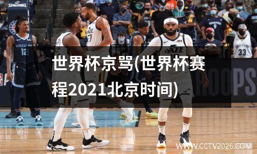 世界杯京骂(世界杯赛程2021北京时间)