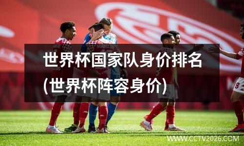 世界杯国家队身价排名(世界杯阵容身价)