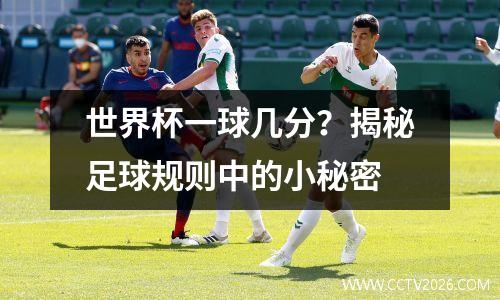 世界杯一球几分？揭秘足球规则中的小秘密