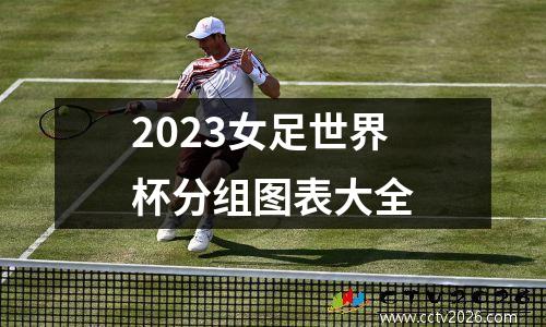2023女足世界杯分组图表大全