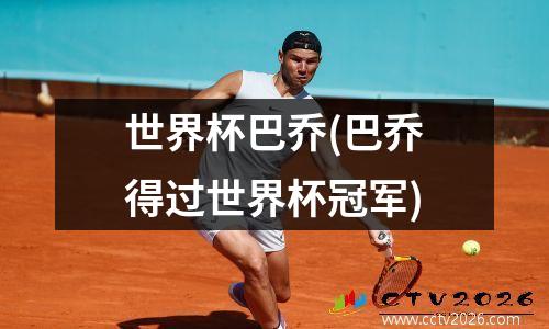 世界杯巴乔(巴乔得过世界杯冠军)