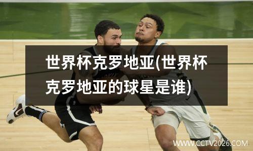 世界杯克罗地亚(世界杯克罗地亚的球星是谁)