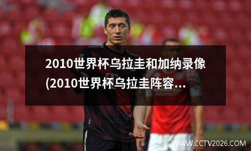 2010世界杯乌拉圭和加纳录像(2010世界杯乌拉圭阵容)