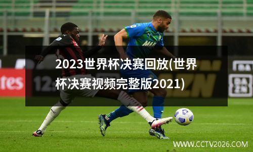 2023世界杯决赛回放(世界杯决赛视频完整版2021)