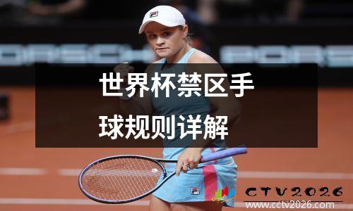 世界杯禁区手球规则详解