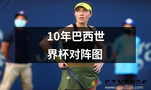 10年巴西世界杯对阵图