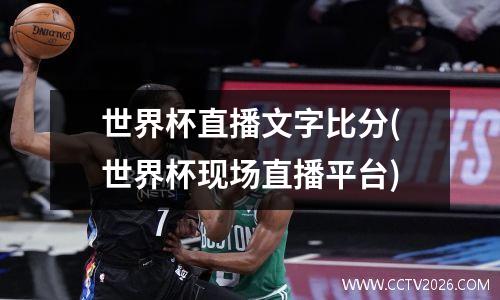 世界杯直播文字比分(世界杯现场直播平台)