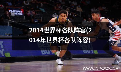 2014世界杯各队阵容(2014年世界杯各队阵容)