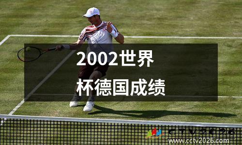 2002世界杯德国成绩