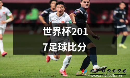 世界杯2017足球比分