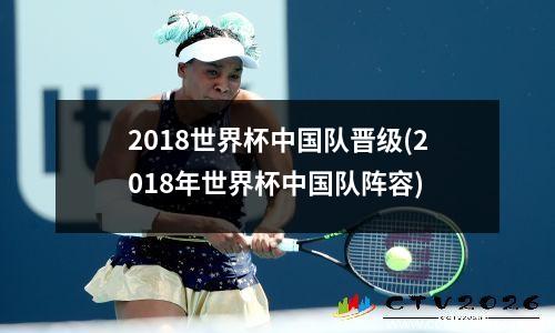 2018世界杯中国队晋级(2018年世界杯中国队阵容)