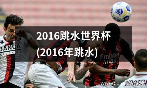 2016跳水世界杯(2016年跳水)