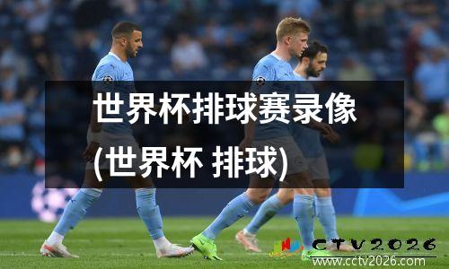 世界杯排球赛录像(世界杯 排球)