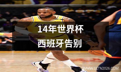 14年世界杯西班牙告别