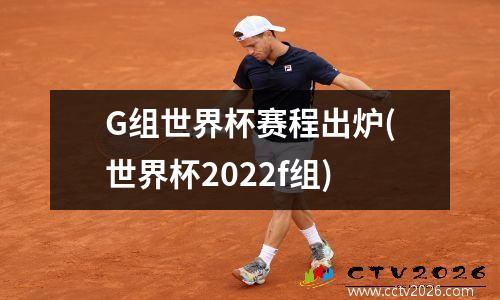 G组世界杯赛程出炉(世界杯2022f组)