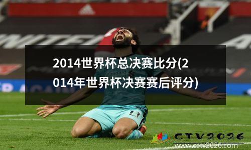 2014世界杯总决赛比分(2014年世界杯决赛赛后评分)