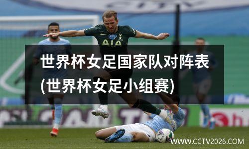 世界杯女足国家队对阵表(世界杯女足小组赛)