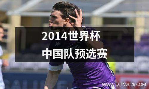 2014世界杯中国队预选赛