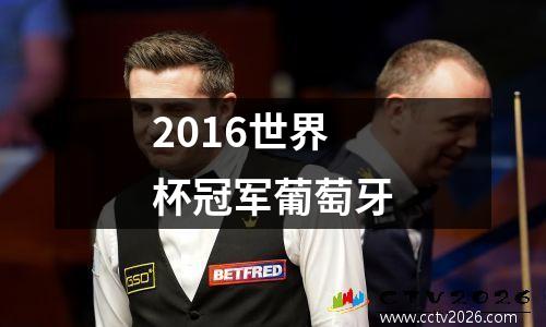 2016世界杯冠军葡萄牙