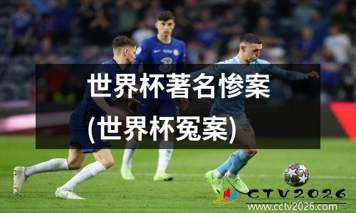 世界杯著名惨案(世界杯冤案)