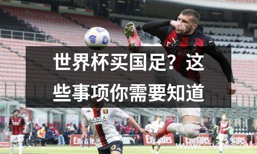世界杯买国足？这些事项你需要知道