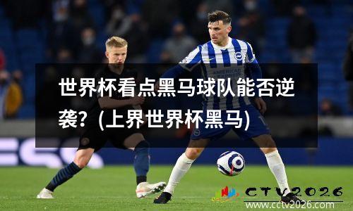 世界杯看点黑马球队能否逆袭？(上界世界杯黑马)