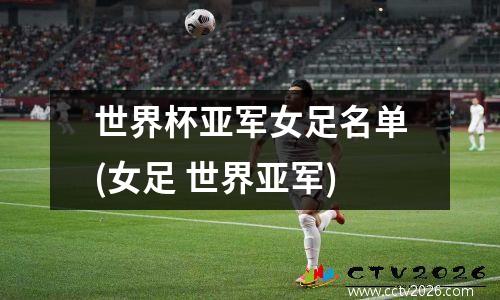 世界杯亚军女足名单(女足 世界亚军)