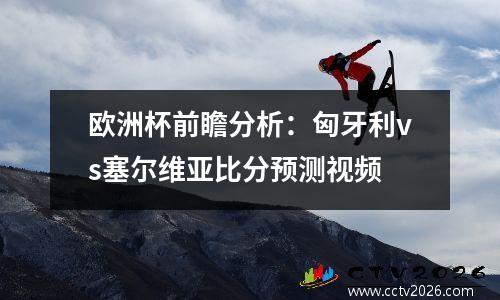 欧洲杯前瞻分析：匈牙利vs塞尔维亚比分预测视频