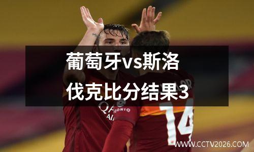 葡萄牙vs斯洛伐克比分结果3