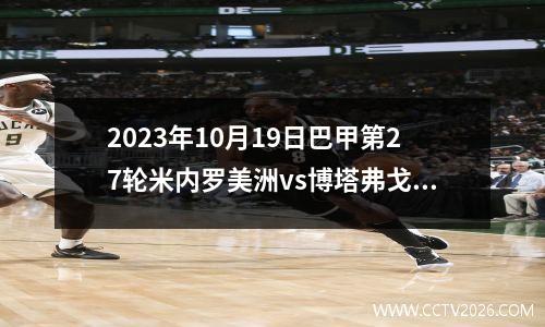 2023年10月19日巴甲第27轮米内罗美洲vs博塔弗戈在线直播