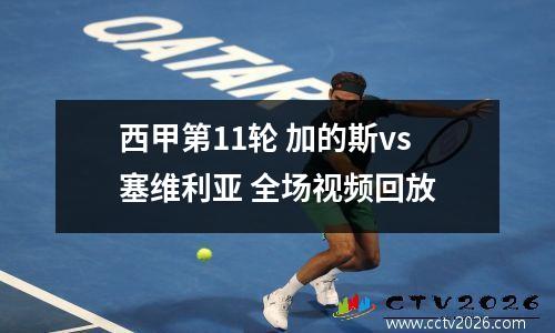 西甲第11轮 加的斯vs塞维利亚 全场视频回放