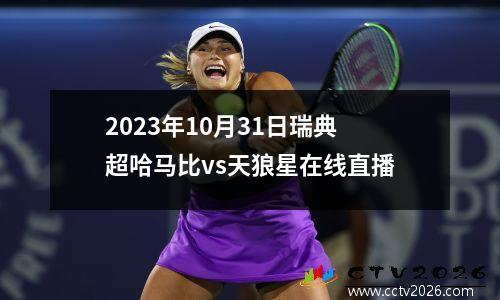 2023年10月31日瑞典超哈马比vs天狼星在线直播