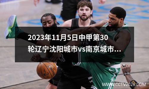 2023年11月5日中甲第30轮辽宁沈阳城市vs南京城市在线直播