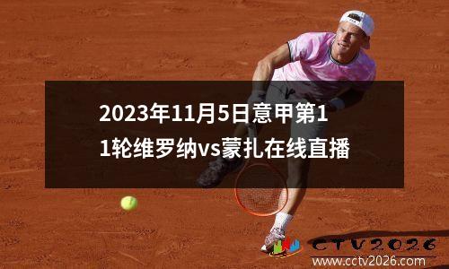 2023年11月5日意甲第11轮维罗纳vs蒙扎在线直播