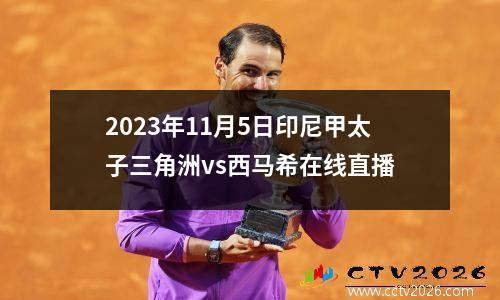 2023年11月5日印尼甲太子三角洲vs西马希在线直播