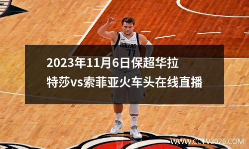 2023年11月6日保超华拉特莎vs索菲亚火车头在线直播