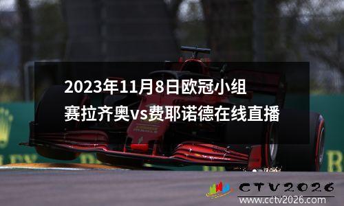 2023年11月8日欧冠小组赛拉齐奥vs费耶诺德在线直播
