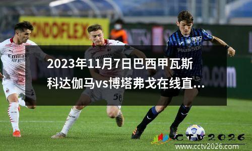 2023年11月7日巴西甲瓦斯科达伽马vs博塔弗戈在线直播